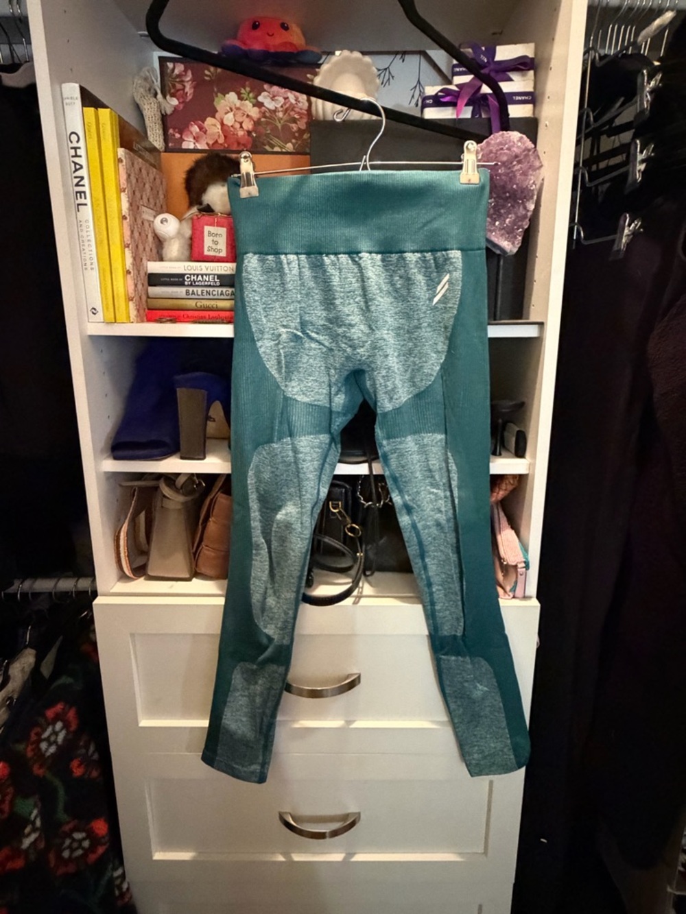 Do You Even Seamless Teal Sculpting Leggings